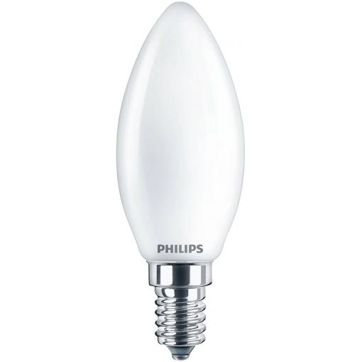 Philips LED 76271100 LED Energetická třída (EEK2021) E (A - G) E14 6.5 W = 60 W studená bílá (Ø x d) 3.5 cm x 9.7 cm 1 ks