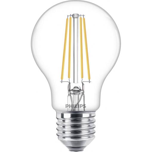 Philips LED 77777700 LED Energetická třída (EEK2021) E (A - G) E27 klasická žárovka 7 W = 60 W teplá bílá (Ø x v) 6 cm x 110 mm 3 ks