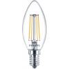 Philips LED 77761600 LED Energetická třída (EEK2021) F (A - G) E14 4.3 W = 40 W teplá bílá (Ø x d) 3.5 cm x 9.7 cm 2 ks