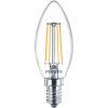 Philips LED 77779100 LED Energetická třída (EEK2021) F (A - G) E14 4.3 W = 40 W teplá bílá (Ø x d) 3.5 cm x 9.7 cm 3 ks