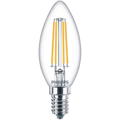 Philips LED 76221600 LED Energetická třída (EEK2021) E (A - G) E14 6.5 W = 60 W studená bílá (Ø x d) 3.5 cm x 9.7 cm 1 ks