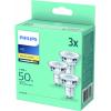 Philips LED 77791300 LED Energetická třída (EEK2021) F (A - G) GU10 4.6 W = 50 W teplá bílá (Ø x d) 5 cm x 5.4 cm 3 ks