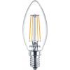Philips LED 76217900 LED Energetická třída (EEK2021) F (A - G) E14 4.3 W = 40 W studená bílá (Ø x d) 3.5 cm x 9.7 cm 1 ks