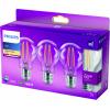 Philips LED 76393000 LED Energetická třída (EEK2021) E (A - G) E27 7 W = 60 W teplá bílá (Ø x d) 6 cm x 10.4 cm 3 ks