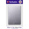 Verbatim Store´n´Go ALU Slim, Stor n Go, 1 TB, externí HDD 6,35 cm (2,5), USB 3.2 (Gen 1x1) , vesmírná šedá, 53662