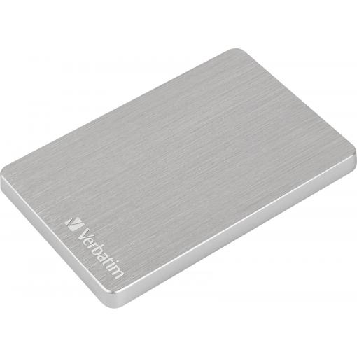 Verbatim Store´n´Go ALU Slim, Stor n Go, 1 TB, externí HDD 6,35 cm (2,5), USB 3.2 (Gen 1x1) , stříbrná, 53663