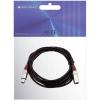 Omnitronic 3022047R XLR propojovací kabel [1x XLR zástrčka 3pólová - 1x XLR zásuvka 3pólová] 3.00 m černá