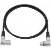 Omnitronic 30220630 XLR propojovací kabel [1x XLR zástrčka 3pólová - 1x XLR zásuvka 3pólová] 1.50 m černá