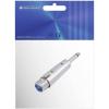 Omnitronic 30226400 XLR adaptér [1x XLR zásuvka 3pólová - 1x jack zástrčka 6,3 mm (mono)]