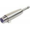 Omnitronic 30226400 XLR adaptér [1x XLR zásuvka 3pólová - 1x jack zástrčka 6,3 mm (mono)]