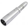 Omnitronic 30226500 XLR adaptér [1x XLR zástrčka 3pólová - 1x jack zásuvka 6,3 mm (mono)]