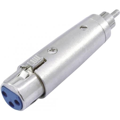 Omnitronic 30226560 XLR adaptér [1x cinch zástrčka - 1x XLR zásuvka 3pólová]