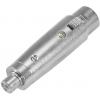 Omnitronic 30226564 XLR adaptér [1x cinch zásuvka - 1x XLR zásuvka 3pólová]