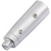 Omnitronic 30226566 XLR adaptér [1x cinch zásuvka - 1x XLR zástrčka 3pólová] stříbrná