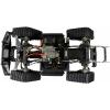 Amewi AMXRock RCX10PTS Scale Crawler Pick-Up mattgrün 1:10, RTR komutátorový 1:10 RC model auta elektrický Crawler RtR 2,4 GHz