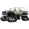 Amewi AMXRock RCX10PTS Scale Crawler Pick-Up mattgrün 1:10, RTR komutátorový 1:10 RC model auta elektrický Crawler RtR 2,4 GHz