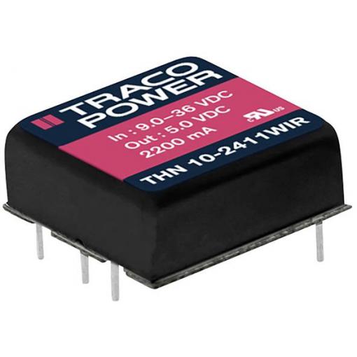TracoPower THN 10-2412WIR DC/DC měnič napětí do DPS 830 mA 10 W Počet výstupů: 1 x Obsah 1 ks