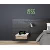 TFA Dostmann 60.5015.04 Quartz budík černá velký displej , USB konektor