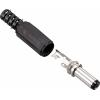 TRU COMPONENTS nízkonapěťový konektor zástrčka, rovná 5.5 mm 2.5 mm 1 ks Bulk