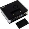 Joy-it RB-MULTIMEDIACASE01 SBC skříň Vhodné pro (vývojové sady): Raspberry Pi® snímatelný kryt GPIO, včetně aktivního chladiče, včetně magnetického uzávěru