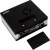 Joy-it RB-MULTIMEDIACASE01 SBC skříň Vhodné pro (vývojové sady): Raspberry Pi® snímatelný kryt GPIO, včetně aktivního chladiče, včetně magnetického uzávěru