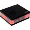 Joy-it RB-MULTIMEDIACASE01 SBC skříň Vhodné pro (vývojové sady): Raspberry Pi® snímatelný kryt GPIO, včetně aktivního chladiče, včetně magnetického uzávěru