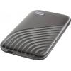 WD My Passport 500 GB, externí SSD HDD 6,35 cm (2,5), USB-C®, šedá