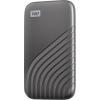 WD My Passport 500 GB, externí SSD HDD 6,35 cm (2,5), USB-C®, šedá