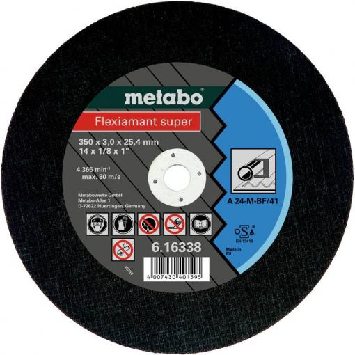 Metabo 616338000 řezný kotouč rovný 350 mm 10 ks ocel