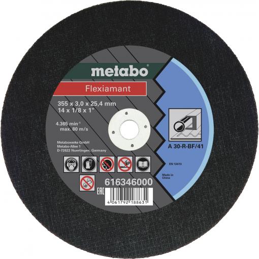 Metabo 616346000 řezný kotouč rovný 355 mm 10 ks ocel
