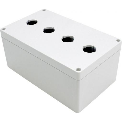 Hammond Electronics 1554MPB4 univerzální pouzdro 200 x 120 x 90 polykarbonát šedá 1 ks