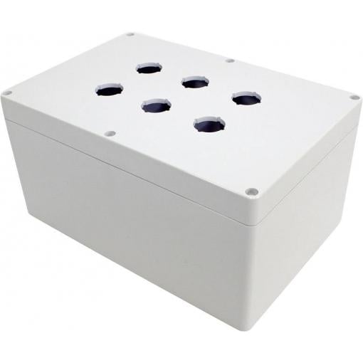 Hammond Electronics 1554MPB6B univerzální pouzdro 240 x 160 x 120 polykarbonát šedá 1 ks