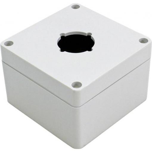 Hammond Electronics 1554PB1 univerzální pouzdro 90 x 90 x 60 polykarbonát šedá 1 ks