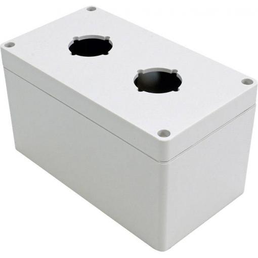 Hammond Electronics 1554PB2D univerzální pouzdro 160 x 90 x 90 polykarbonát šedá 1 ks