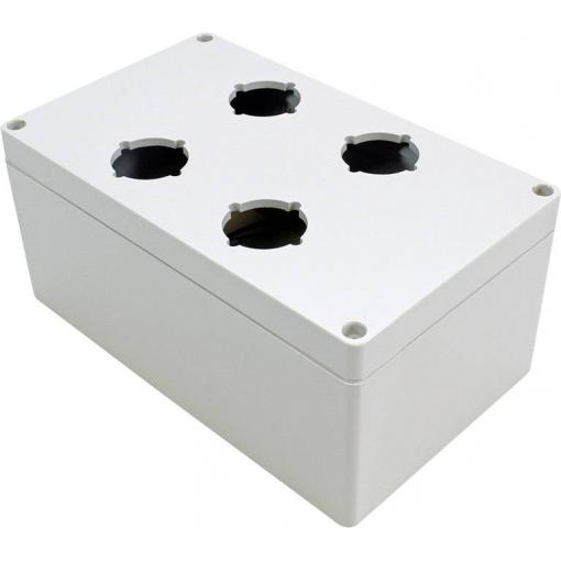 Hammond Electronics 1554PB4 univerzální pouzdro 200 x 120 x 90 polykarbonát šedá 1 ks