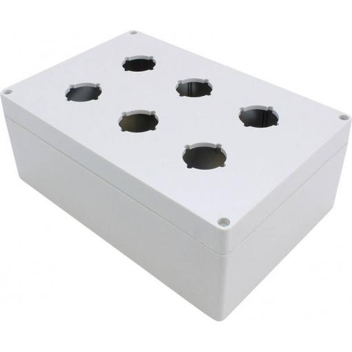 Hammond Electronics 1554PB6 univerzální pouzdro 240 x 160 x 90 polykarbonát šedá 1 ks