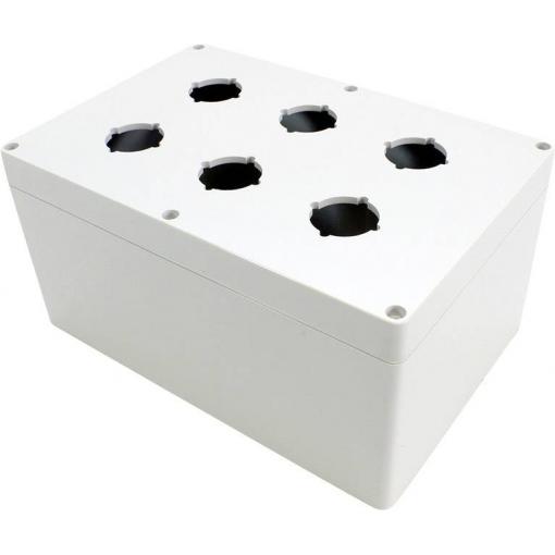 Hammond Electronics 1554PB6B univerzální pouzdro 240 x 160 x 120 polykarbonát šedá 1 ks