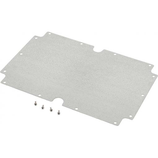 Hammond Electronics 1554XPL Mounting plate ocel ocelová (d x š x v) 300 x 200 x 1 mm 1 ks