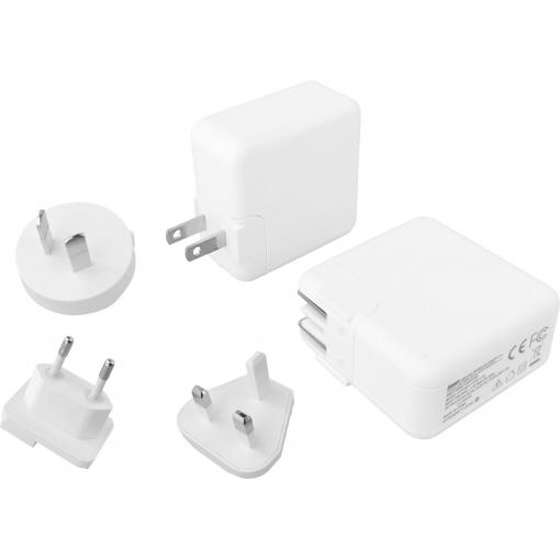 Dehner Elektronik SYS 1621-45 USB-C zásuvkový napájecí adaptér, stálé napětí, USB Power Delivery (USB-PD) , stabilizováno , 5 V/DC, 9 V/DC, 12 V/DC, 15 V/DC,