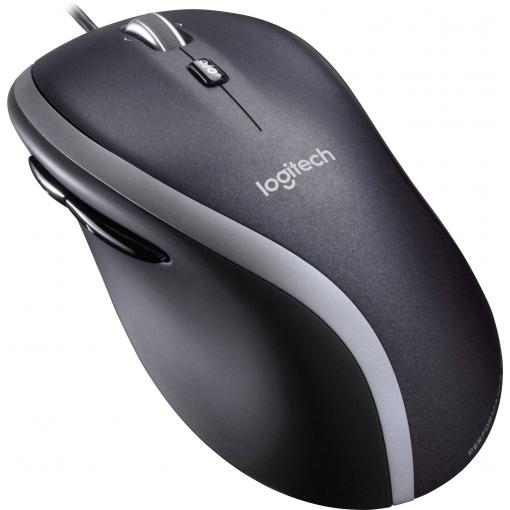 Logitech M500S optická myš, přenos USB, 7 tlačítko, 4000 dpi, černá