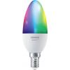 LEDVANCE SMART+ Energetická třída (EEK2021): F (A - G) SMART+ WiFi Candle Multicolour 40 5 W/2700K E14 E14 RGBW
