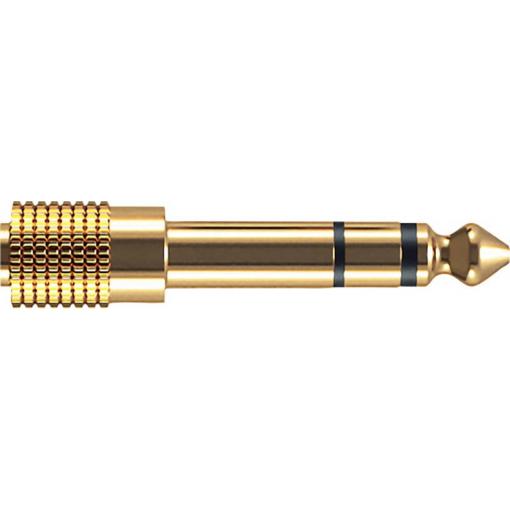 Oehlbach D1C35021 i-Jack AD 35/63 jack audio adaptér [1x jack zásuvka 3,5 mm - 1x jack zástrčka 6,3 mm (stereo)] zlatá