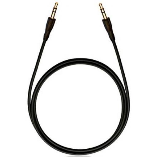 RCA D1C84016 jack audio kabel [1x jack zástrčka 3,5 mm - 1x jack zástrčka 3,5 mm] 0.50 m černá