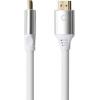 Oehlbach HDMI kabel Zástrčka HDMI-A, Zástrčka HDMI-A 2.00 m bílá D1C92491 8K UHD HDMI kabel