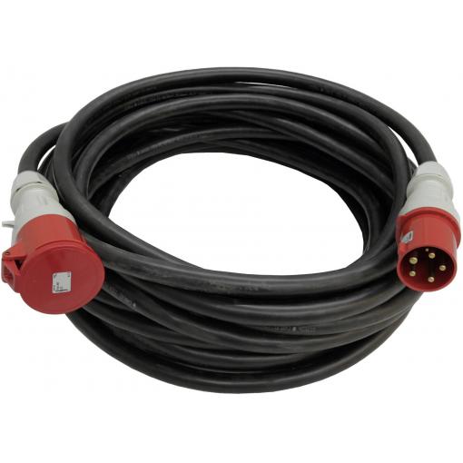 Walther Werke 39600516250 napájecí prodlužovací kabel, 63 A, černá, 25.00 m
