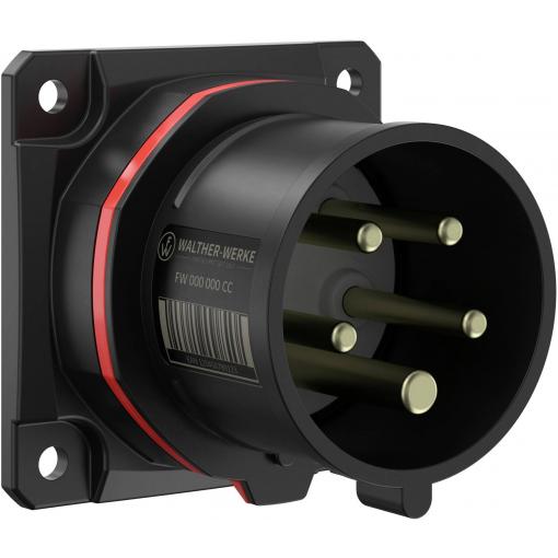Walther Werke FW610506SK FW610506SK CEE zástrčka, 16 A, 5pólová, 400 V, 1 ks