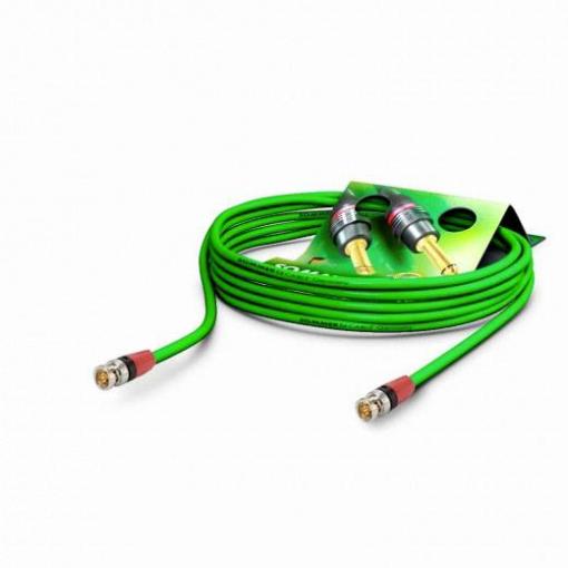 Sommer Cable VTGR-0050-GN-RT video kabel [1x BNC zástrčka - 1x BNC zástrčka] 0.50 m zelená