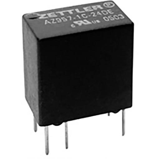 Zettler Electronics, AZ957-1C-12DE relé do DPS, monostabilní, 1 cívka, 60 V/DC, 125 V/AC, 1 A, 1 ks
