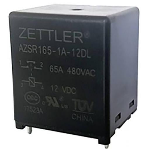 Zettler Electronics Zettler electronics, AZSR165-1A-24DL relé do DPS, monostabilní, 1 cívka, 690 V/AC, 80 A, 1 ks