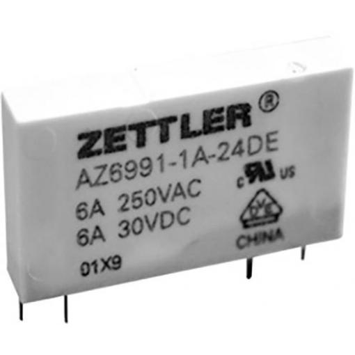 Zettler Electronics, AZ6991-1A-12DE relé do DPS, monostabilní, 1 cívka, 125 V/DC, 400 V/AC, 8 A, 1 ks